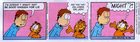 Tirinha Do Garfield Com Interpretação
