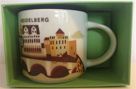 Starbucks You Are Here Collection Germany Heidelberg Ceramic Coffee Mug