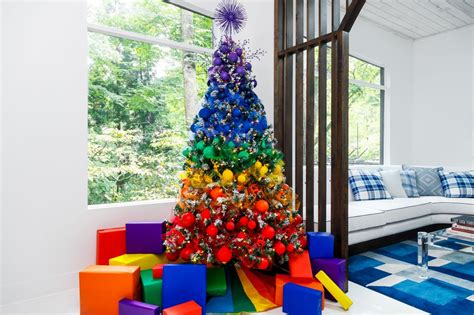 How To Create A Rainbow Christmas Tree Hgtv
