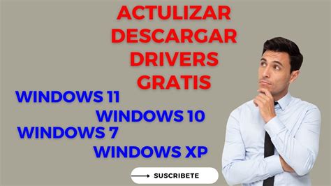 Descargar Y Actualizar Drivers Para Windows 11 Y Windows 10 8 7 Xp Gratis Efectivo 2024 Youtube