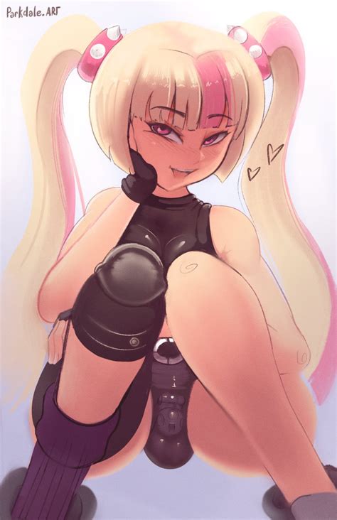 Rule 34 2023 Balls Bangs Black Shorts Blonde Hair Breasts Chastity Bulge Chastity Cage Clothed