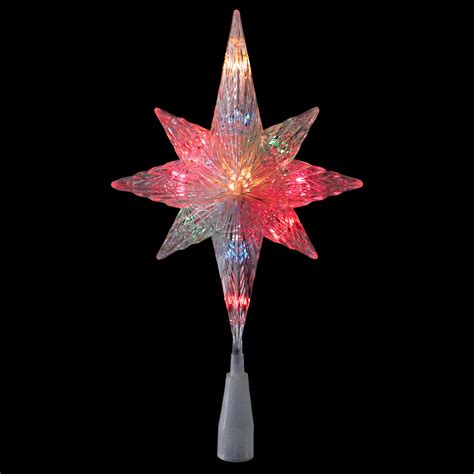 Northlight 11 Lighted Clear 8 Point Star Of Bethlehem Christmas Tree