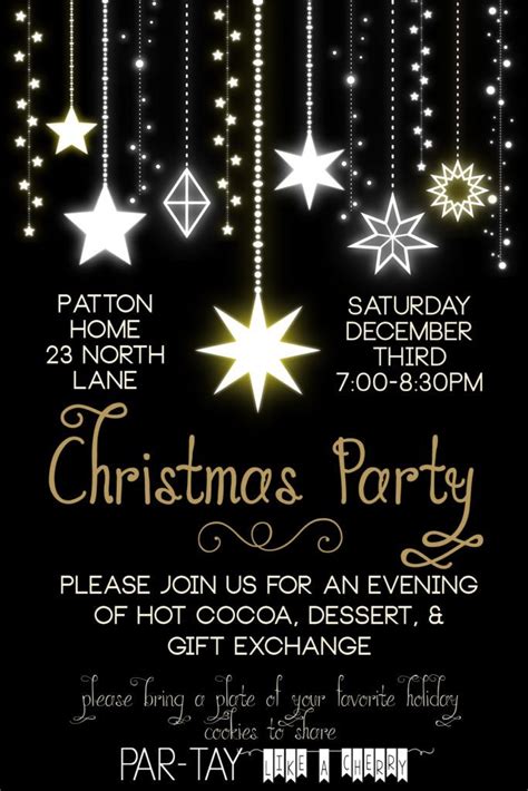 Free Christmas Party Invitation Party Like A Cherry Christmas Party