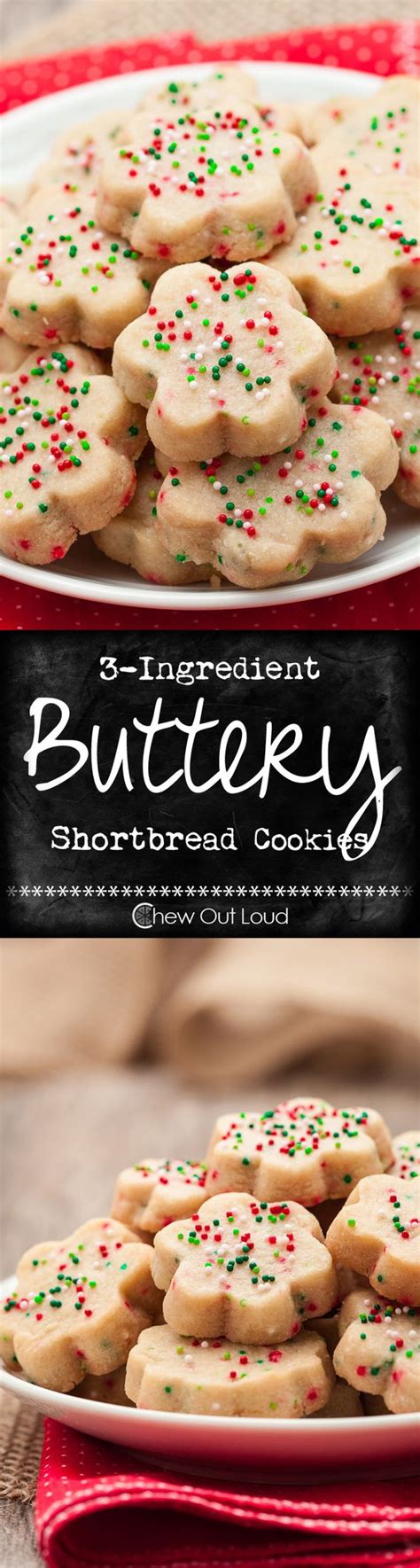 Three ingredients to make these amazingly delicious christmas cookies! 30 Festive Christmas Cookies: Holiday Recipes - The Daily ...