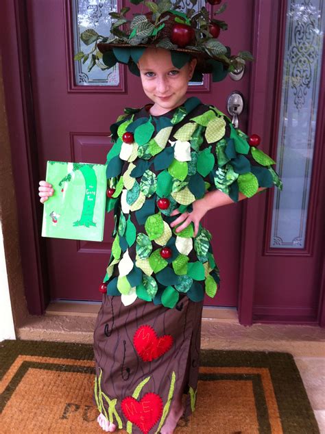 The Giving Tree Costume I Made My Daughter For Storybook Character Day