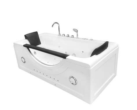 There are 10 adjustable body massage jets and 10 whirlpool bubble jets. Whirlpool massage hydrotherapy corner bathtub hot tub 2 ...