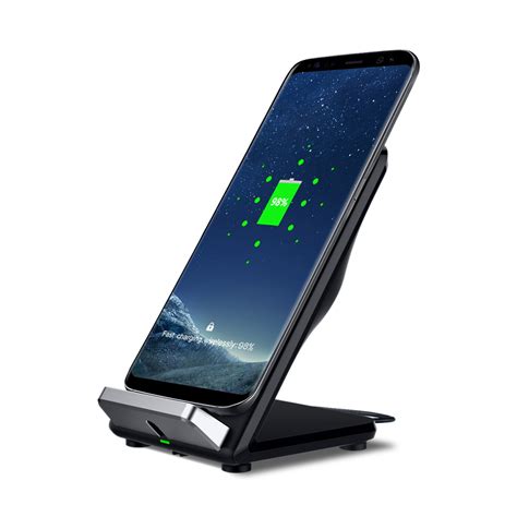 Haissky Qi Wireless Charger 10w For Samsung Galaxy S8 S8 Plus S7 S7