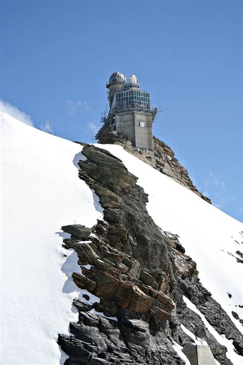 The Sphinx Observatory In Jungfraujoch Switzerland