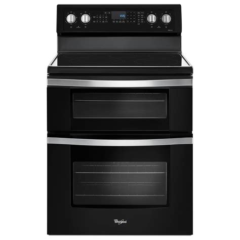 Whirlpool Wge745c0fe 67 Cu Ft Electric Double Oven Range With True