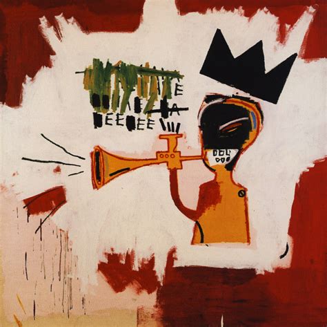 Trumpet 1984 Jean Michel Basquiat