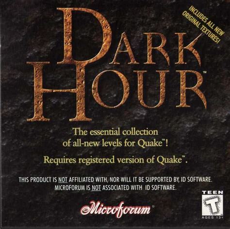 Dark Hour Quakewiki Fandom