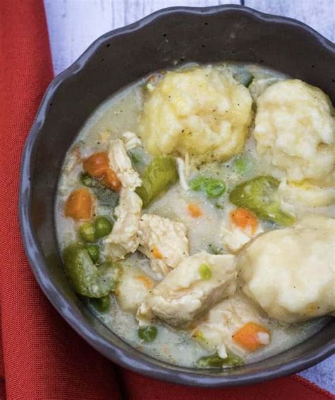The filling should be pleasantly savory, but you can get that in a meatball. Easy Gluten Free Chicken and Dumplings - Margin Making Mom