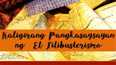El Filibusterismo Background Philippin News Collections