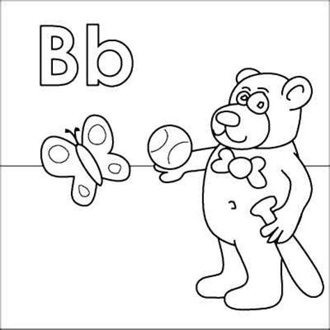Letter B Coloring Pages At Free Printable Colorings