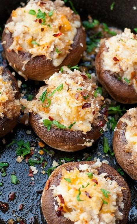 Crab Stuffed Mushrooms Recipe Notes