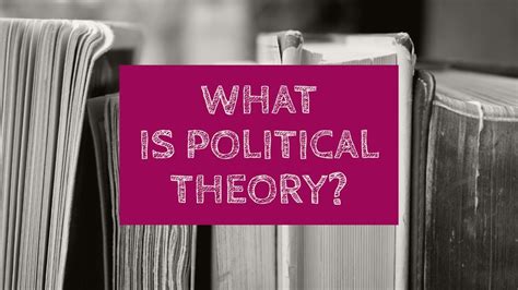 Ep I Political Theory Definition Aspect And Nature Youtube