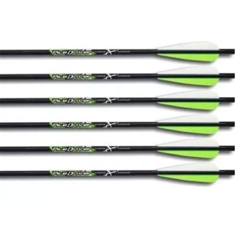 Carbon Express Pile Driver 20 Inch Crossbow Arrow Bolts 6 Pack 52140