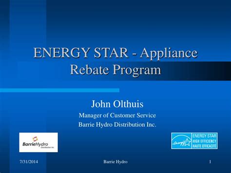 Energy Star PArtnerships Multifamily Rebate Program