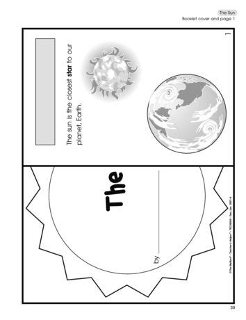 The Sun, Lesson Plans - The Mailbox | Science booklets, Homeschooling