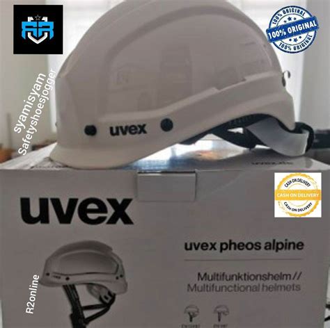 Safety Helmet Uvex Pheos Alpine Lazada Indonesia