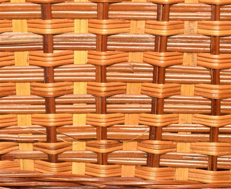 Texture Woven Reeds Stock Photo Image Of Organic Yellow 17667030
