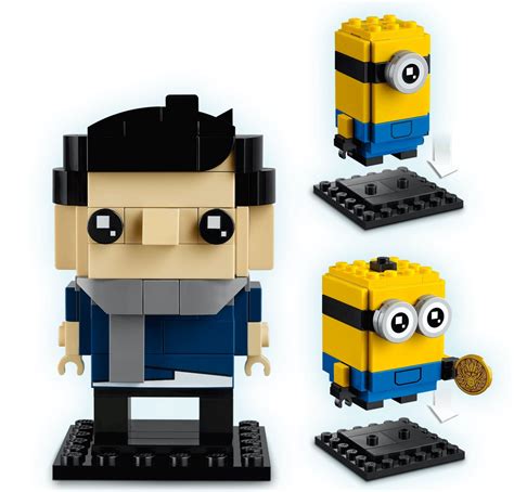 Brickfinder Lego Brickheadz Minions 40420 And 40421 Official Images