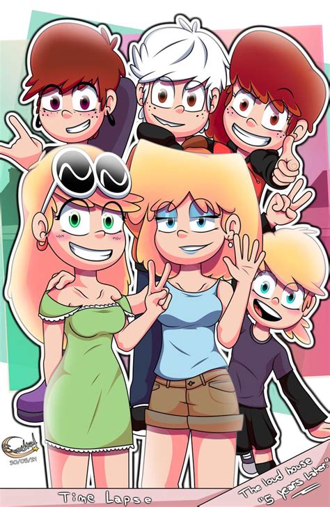 Time Lapse By Exod1al On Deviantart In 2021 Loud House Characters