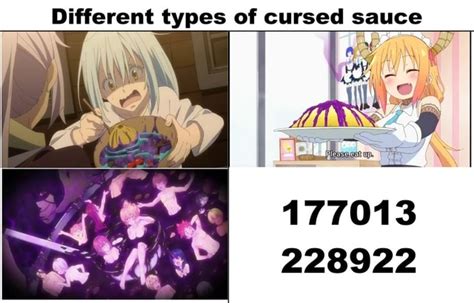 Different Types Of Cursed Sauce 177013 228922