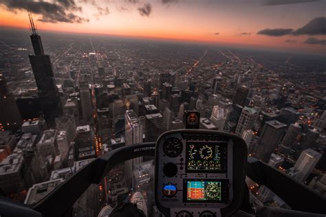 Aircraft Flying Above City · Free Stock Photo