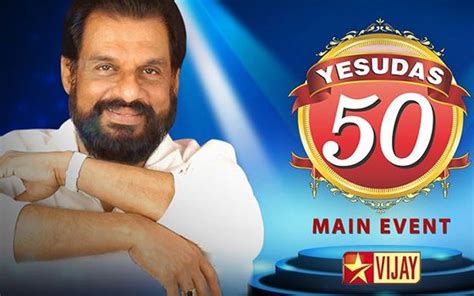 Watch live tamil tv channels online. Tamil Tv Show Yesudas 50 Oru Munnottam Synopsis Aired On ...