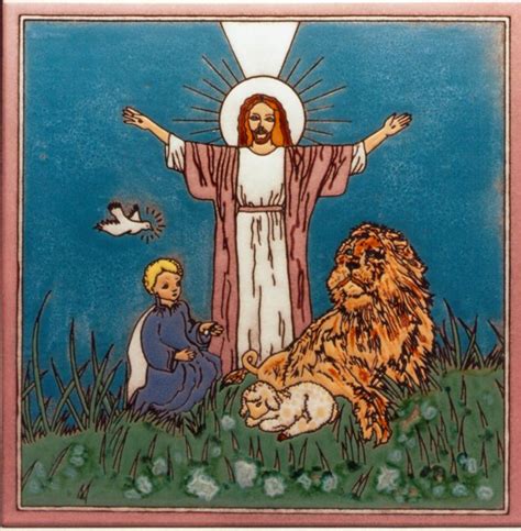 Jesus Christ The Lion And The Lamb Gg Paintings And Prints Religion