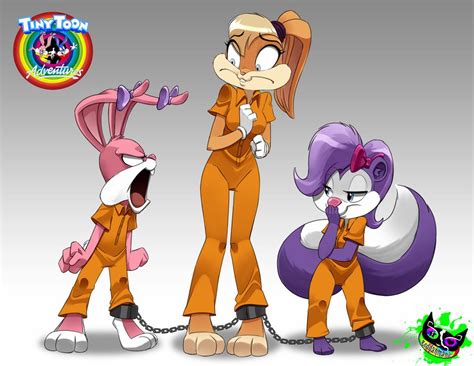 The Looney Tunes X Tiny Toons Girl Trouble Looney Tunes Merrie