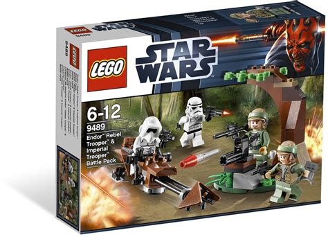 Lego 9489 Endor Rebel Trooper And Imperial Trooper Battle Pack Set Lego