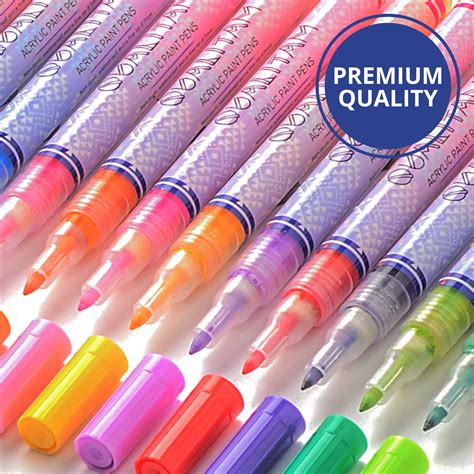 High Quality Acrylic Paint Markers Set For Rock Painting With Etsy