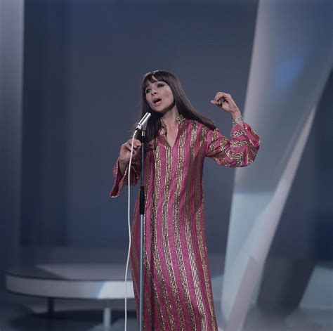 Esther Ofarim Performs On Stage By David Redfern
