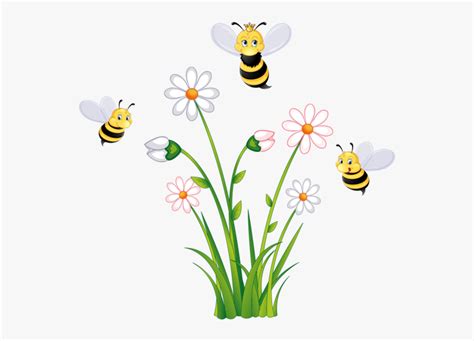 Vintage Clipart Floral Clipart Flower Clipart Bees Clipart Spring