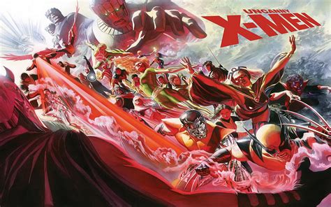 Alex Ross Wallpapers Dc Comics Art Wallpaper Src Uncanny X Men 500