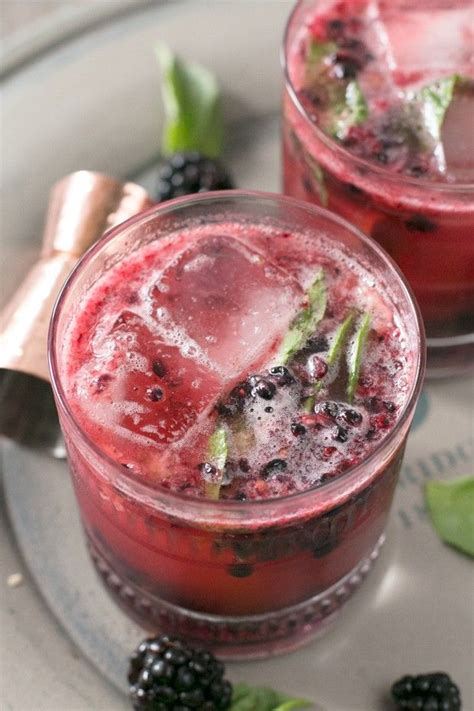 Most commonly, bourbon or rye whiskey are called on for the old fashioned. Blackberry Basil Bourbon Smash | Recipe | Bourbon smash, Low carb cocktails, Bourbon drinks