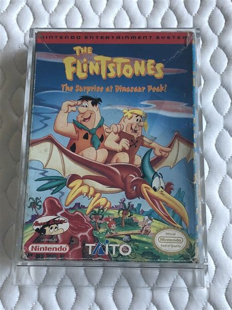 Nes Flintstones The Surprise At Dinosaur Peak Nintendo Box Only