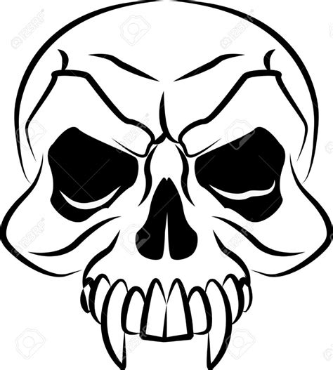 Skeleton Face Drawing At Getdrawings Free Download