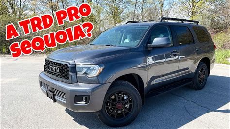 Have You Seen The 2021 Toyota Sequoia Trd Pro Model Wow Youtube