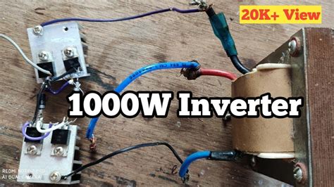 Simple Powerful 1000w Inverter 1000w Inverter Youtube