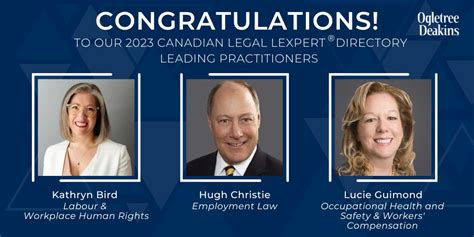 Kathryn Bird On Linkedin Three Ogletree Deakins Lawyers Named In 2023