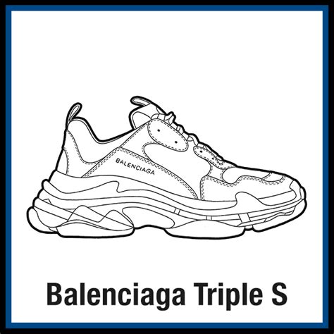 Is an american company based in niwot, colorado that manufactures and markets the crocs brand of foam clogs. Balenciaga Triple S Sneaker Coloring Page - Created by ...