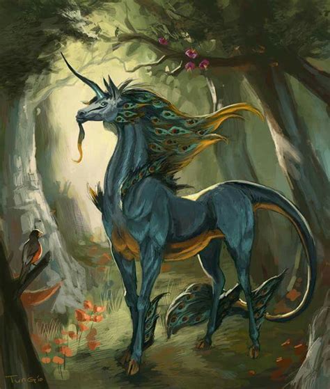 Awesome Fantasy Beasts Mythical Creatures Unicorn Fantasy