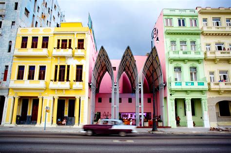 14 Beautiful Buildings Radiate Color In Cuba Photos