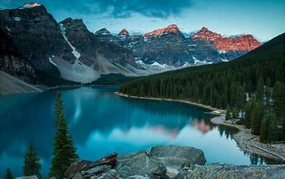 Lake Canada Moraine 4k Desktop Wallpapers