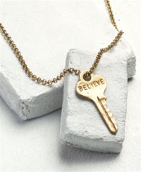 Classic Key Necklace The Giving Keys