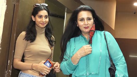 poonam dhillon with daughter paloma thakeria attend screening of film tuesdays and fridays youtube