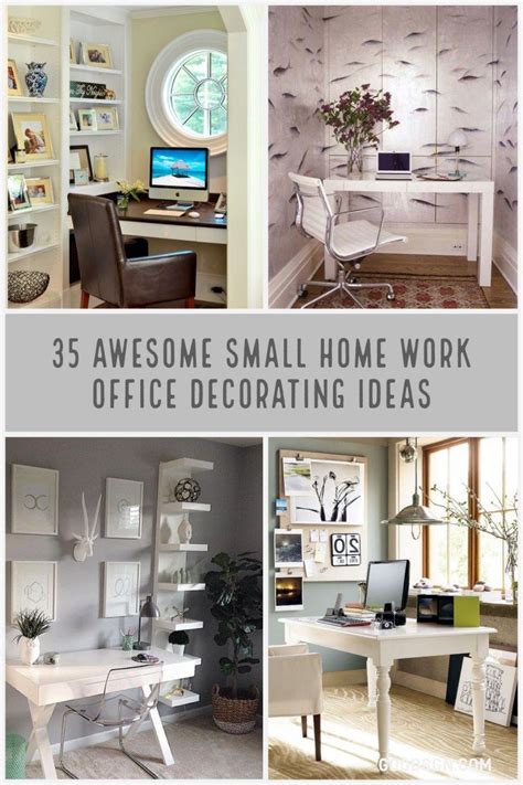 35 Awesome Small Home Work Office Decorating Ideas Home Decor Work